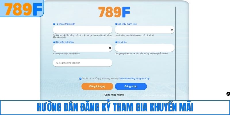 Hướng dẫn đăng ký tham gia khuyến mãi