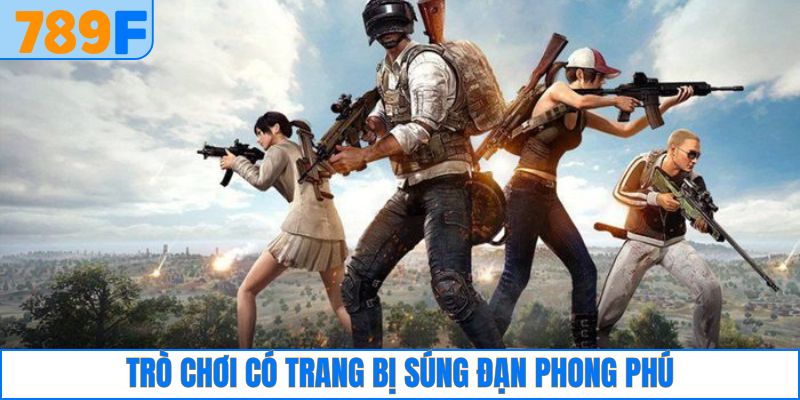Trò chơi có trang bị súng đạn phong phú