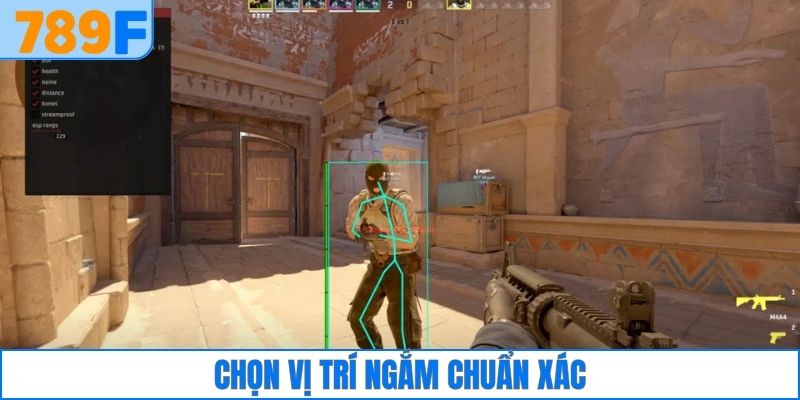 Chọn vị trí ngắm chuẩn xác