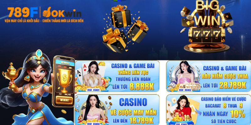 Hoàn trả siêu hời, chơi không sợ lỗ tại nhà cái 789F