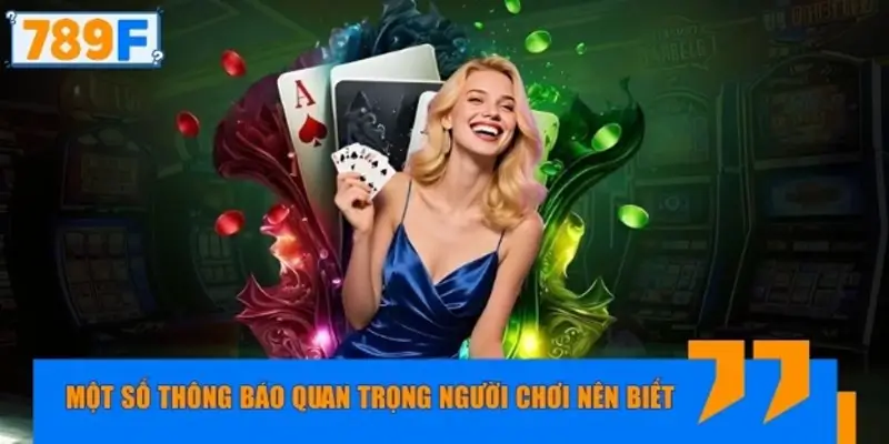 Các thông báo quan trọng người chơi không nên bỏ qua