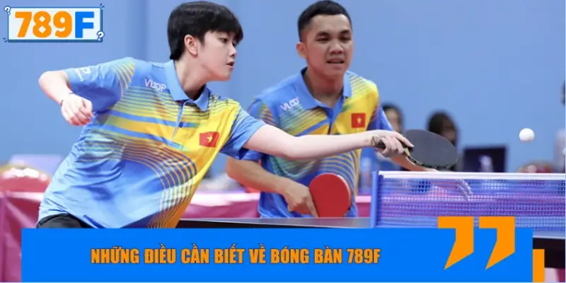 Đôi nét thông tin về bóng bàn 789F